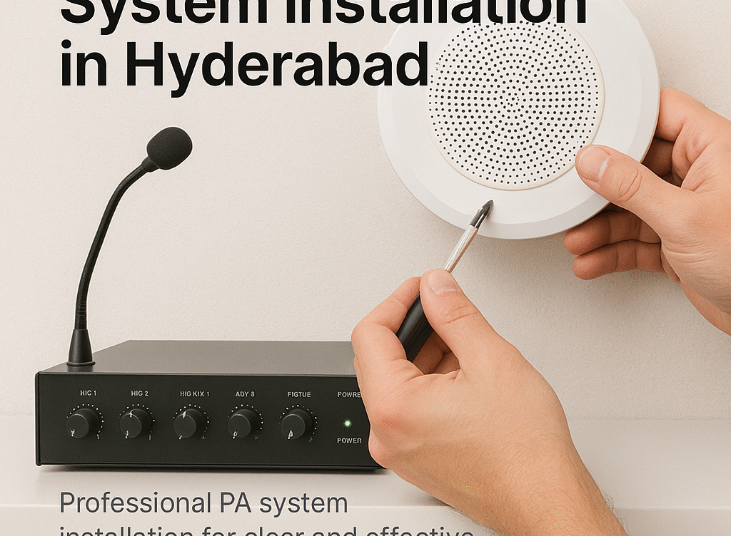 Public Address System Installation