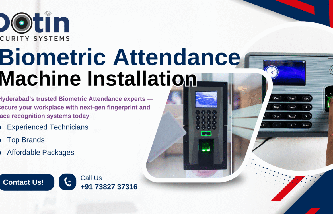 Biometric Attendance Machine Installation