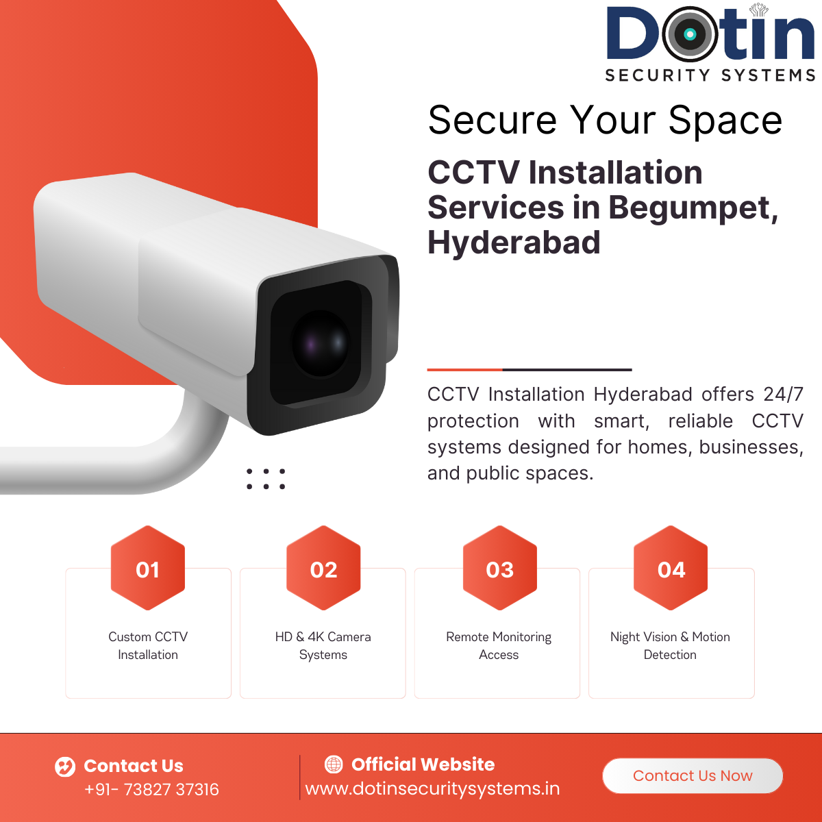 Begumpet CCTV Installation Services