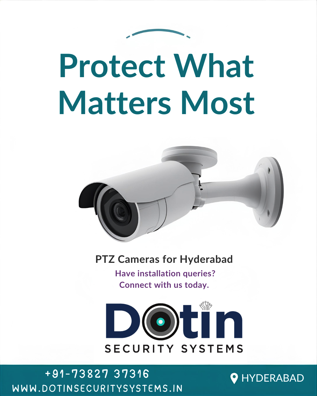 PTZ Cameras for Hyderabad