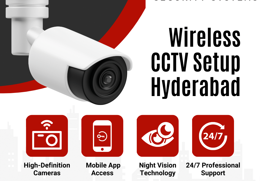Wireless CCTV Setup Hyderabad