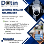 CCTV Camera Installation Near Jamali Kunta